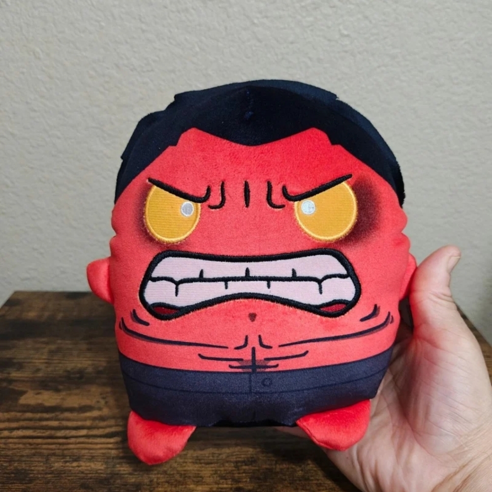 Marvel Cuutopia Red Hulk 7" Soft Plush NWT